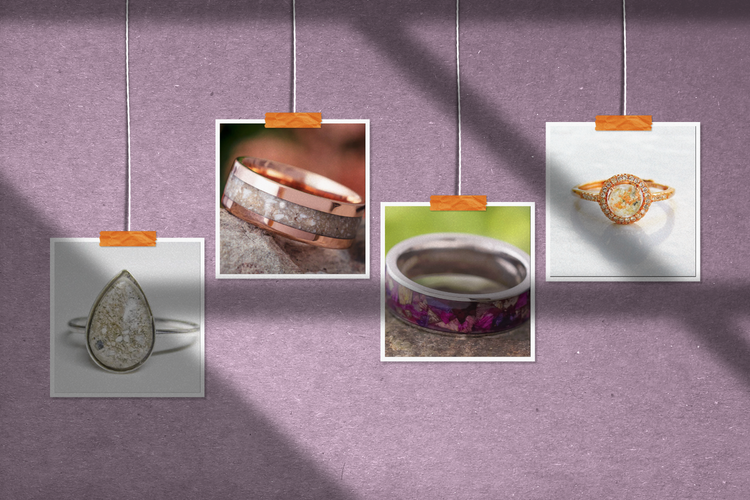 Cremation Rings For Women & Men