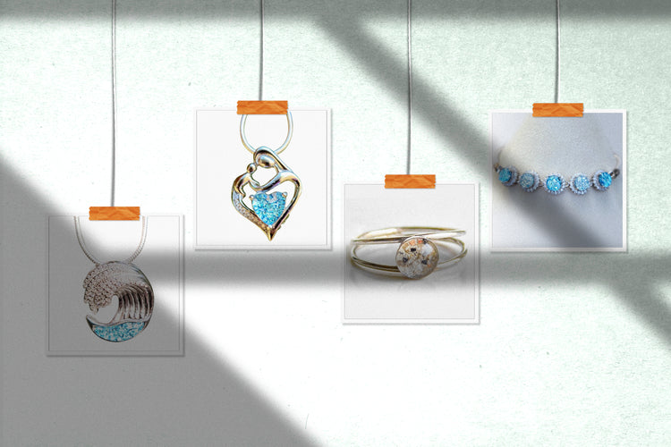 Sterling Silver Cremation Jewelry