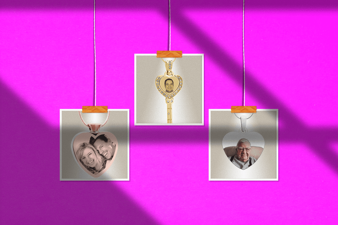 Photo Engraved Jewelry