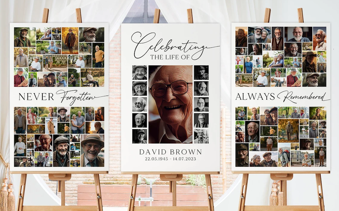 Celebration Of Life Poster Board Ideas For All Ceremonies – You Are Forever