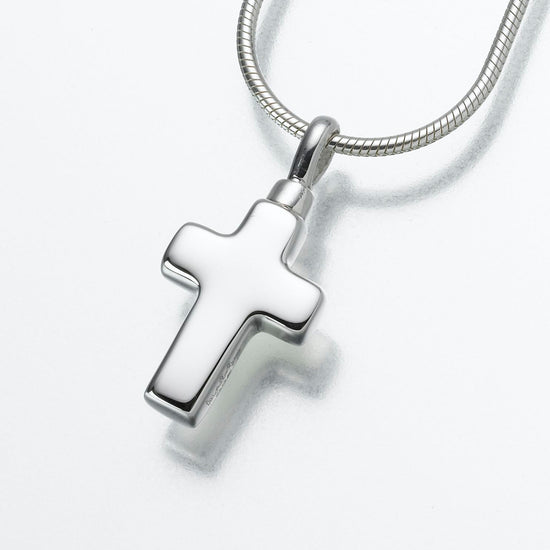 Thea Small Cross Sterling Silver Pendant
