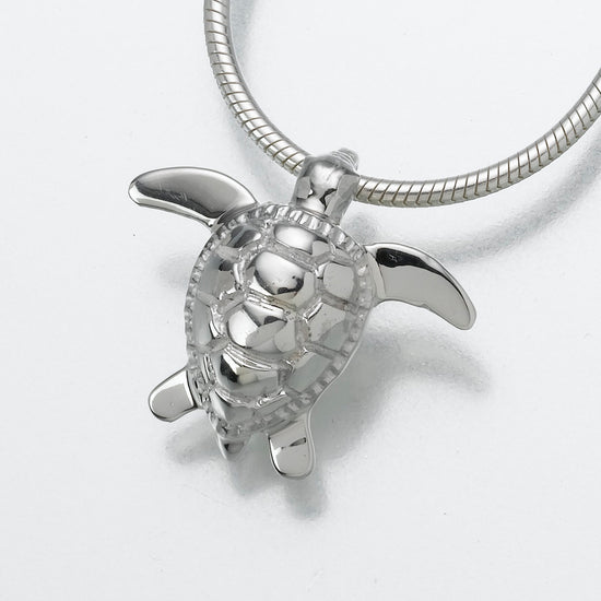 Kaia Sea Turtle Sterling Silver Pendant