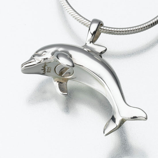 Mira Dolphin Sterling Silver Cremation Pendant