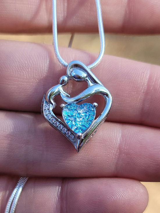Mother & Child Eternal Love Cremation Pendant