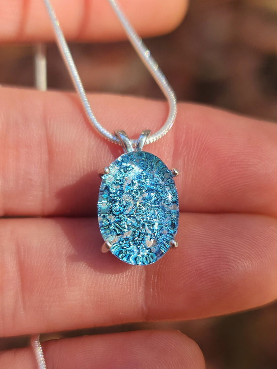 Circle Of Life Oval Cremation Pendant