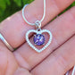 Harmonious Heart Cremation Ashes Necklace