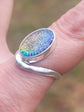 Dreamweaver Sterling Silver Infused Ashes Ring