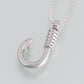 Finn Sterling Silver Fish Hook Pendant