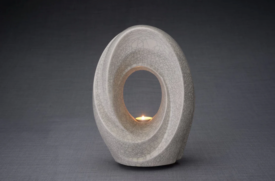 Craquelure Halo Artistic Ceramic Urn