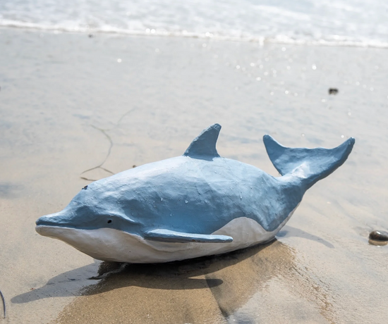 Dolphin Water Burial Biodegradable Urn