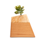Sana Wooden Plant Urn In Elm & Maple