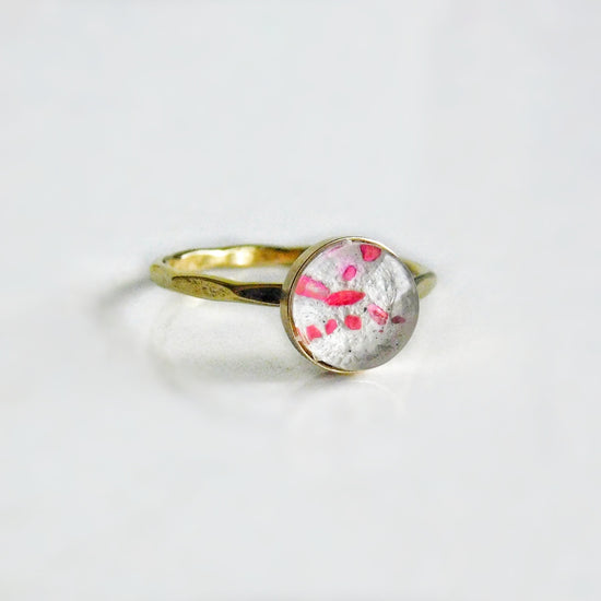 Embrace 14K Gold Cremation Ring