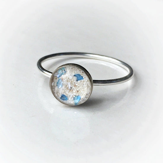 Embrace Sterling Silver Cremation Ring