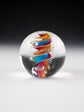 Astral Swirl Multi-Color Memorial Paperweight Orb