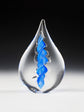 Mini Eternal Flame Ashes Memorial Paperweight
