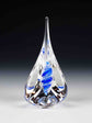 Infinity Pyramid Flame Memorial Paperweight