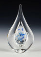 Cosmic Teardrop Ash Memorial Paperweight