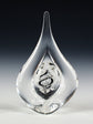 Cosmic Teardrop Ash Memorial Paperweight