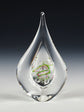 Cosmic Teardrop Ash Memorial Paperweight