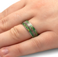 Ivy Pet Memorial Ring With Green Box Elder Burl