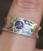 Aurora Sterling Silver Cremation Ring