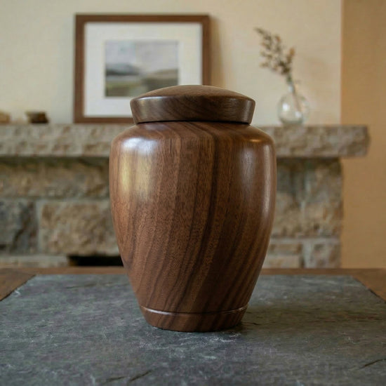 Coconino Handmade Walnut Wooden Urn
