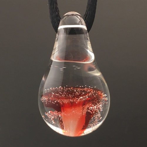 Scarlett Teardrop Cremation Ashes Necklace