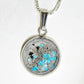 Bubble Stainless Steel Cremation Pendant
