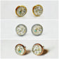 Opal 14K Solid Gold Stud Cremation Earrings