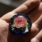 Small Cremation Rose Paperweight