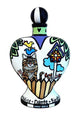 Birds of Paradise Heart Vase Urn