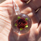 Red Rose Cremation Pendant