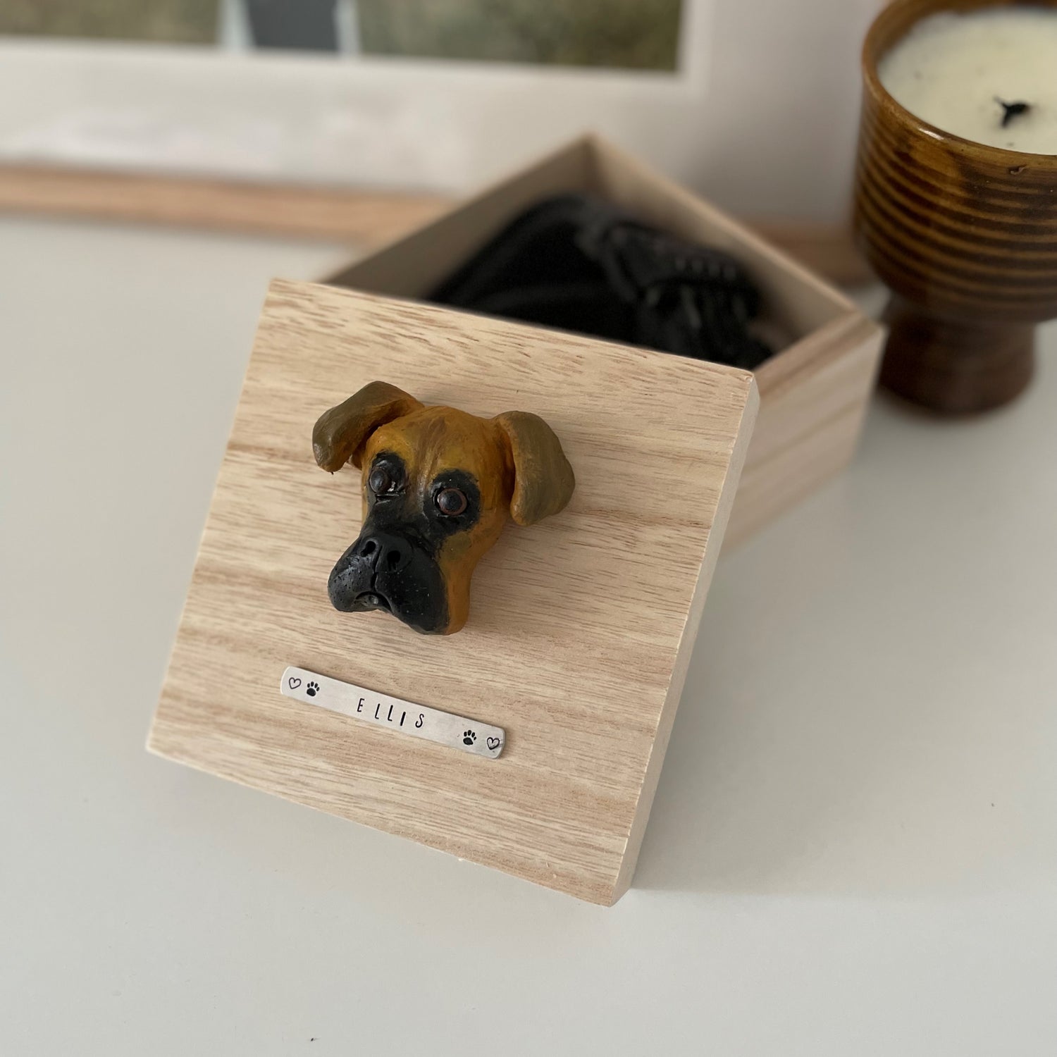 Custom Pet Memorial Urn Box