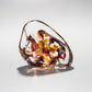 Element- Fire Abstract Cremation Glass Ornament
