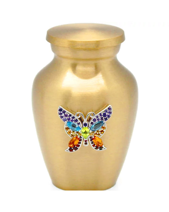 Butterfly Diamond Urn