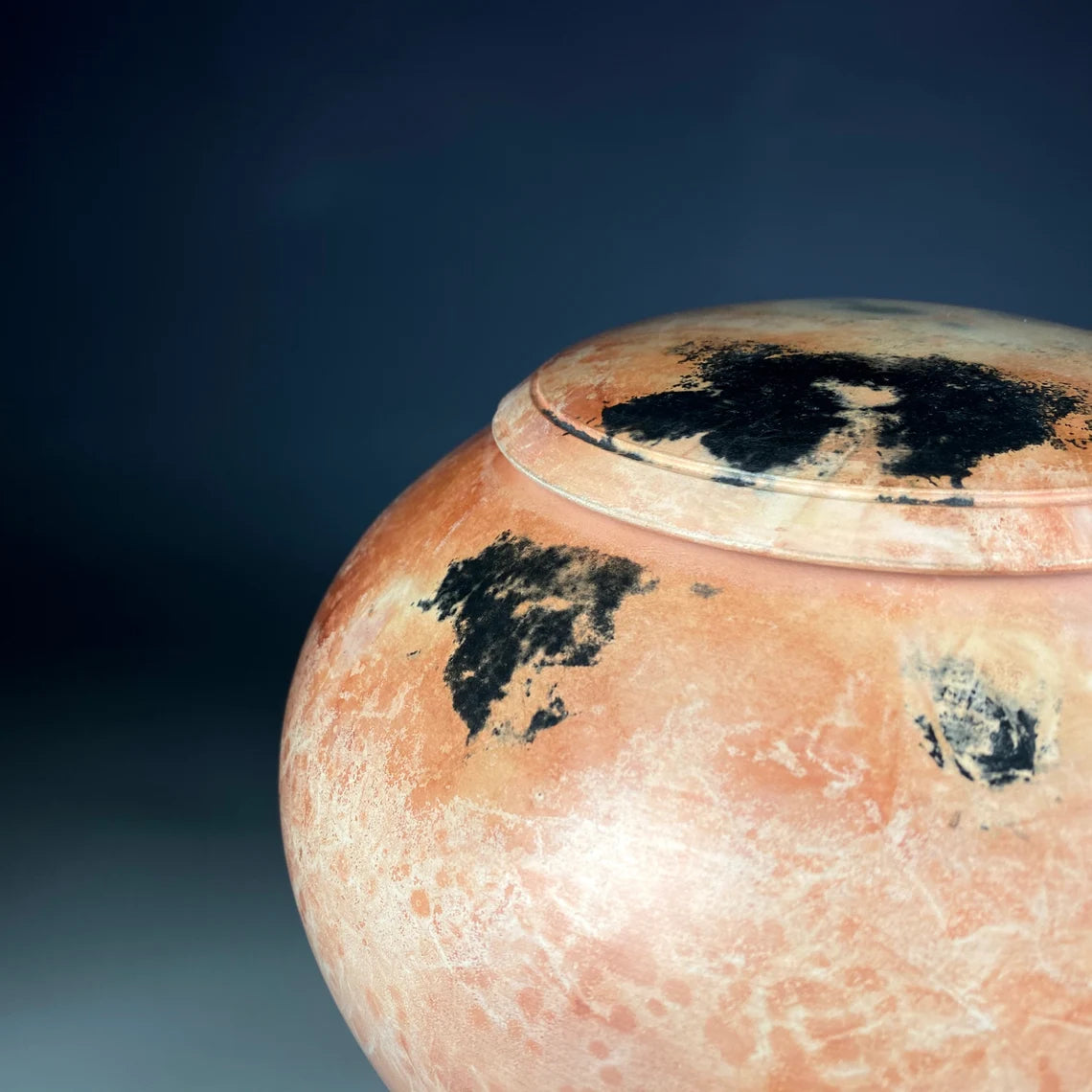 Red Raku Red Copper Raku Urn: You Are Forever