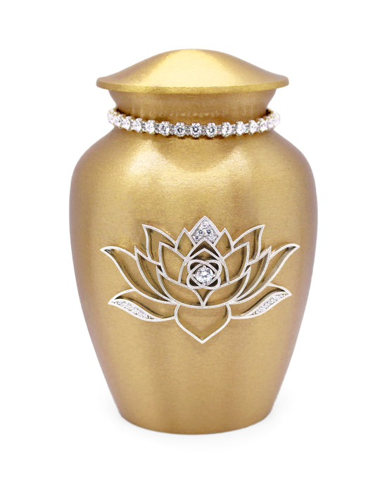 Lotus Diamond Urn